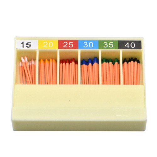 Dental Endodontic Gutta Percha Points &Absorbent Paper Points Taper Color Coded - Picture 142 of 218