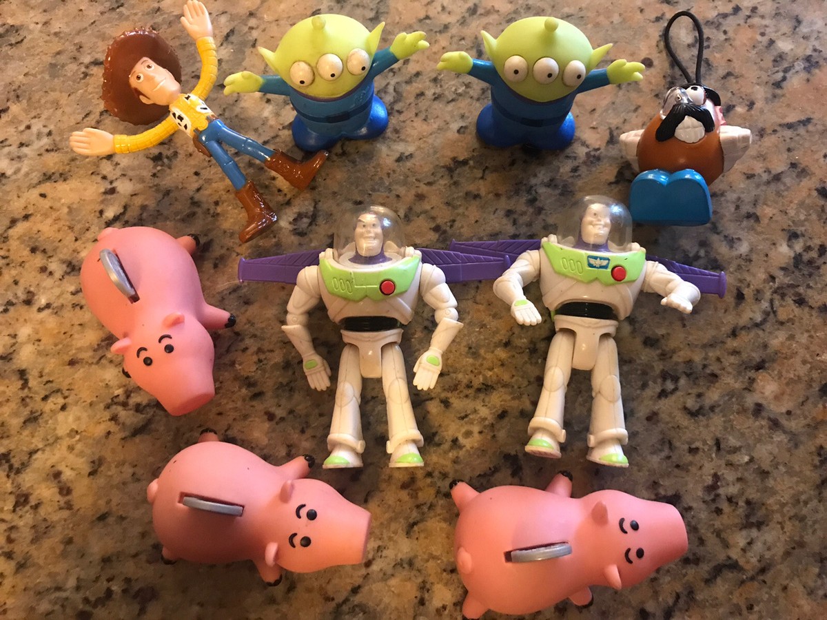 Vintage Toy Story Toys Mixed Lot Pieces McDonalds Happy Meal-1990s