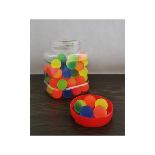 Lot De 30 Balles Rebondissantes Multicolores – Jouets En Caoutchouc Pour Enfants, Cadeaux Anniversaire Et Fêtes