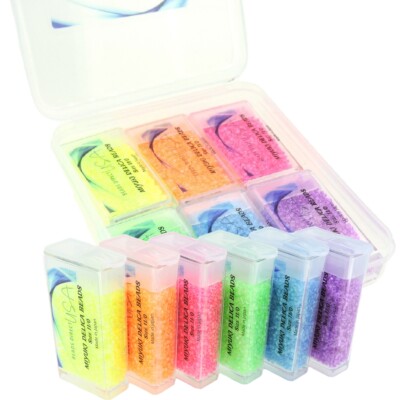 6 Colors - 60GM - Miyuki Delica Glass Beads Size 11/0 - Luminous Collection