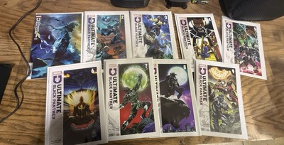Ultimate Black Panther 1 2 3 4 5 6 7 8 9 Complete Comic Lot Marvel Collection