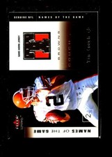 2002 FLEER NAMES OF THE GAME JERSEY 148/500 TIM COUCH E09829