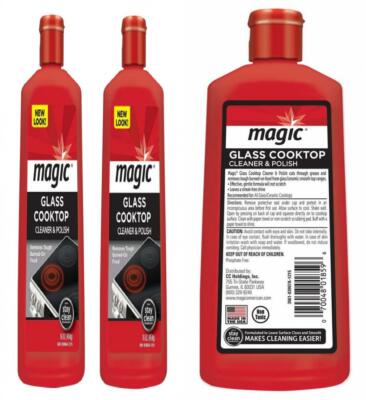 Magic Glass Cooktop Cleaner And Polish 16 Ounce Professional