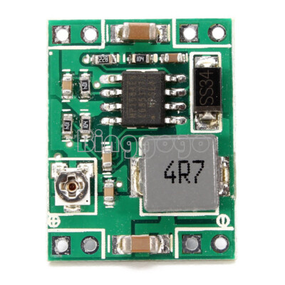 Mini Step Down Power Supply Module DC-DC Converter Input 7V~28V Output 5V 3A