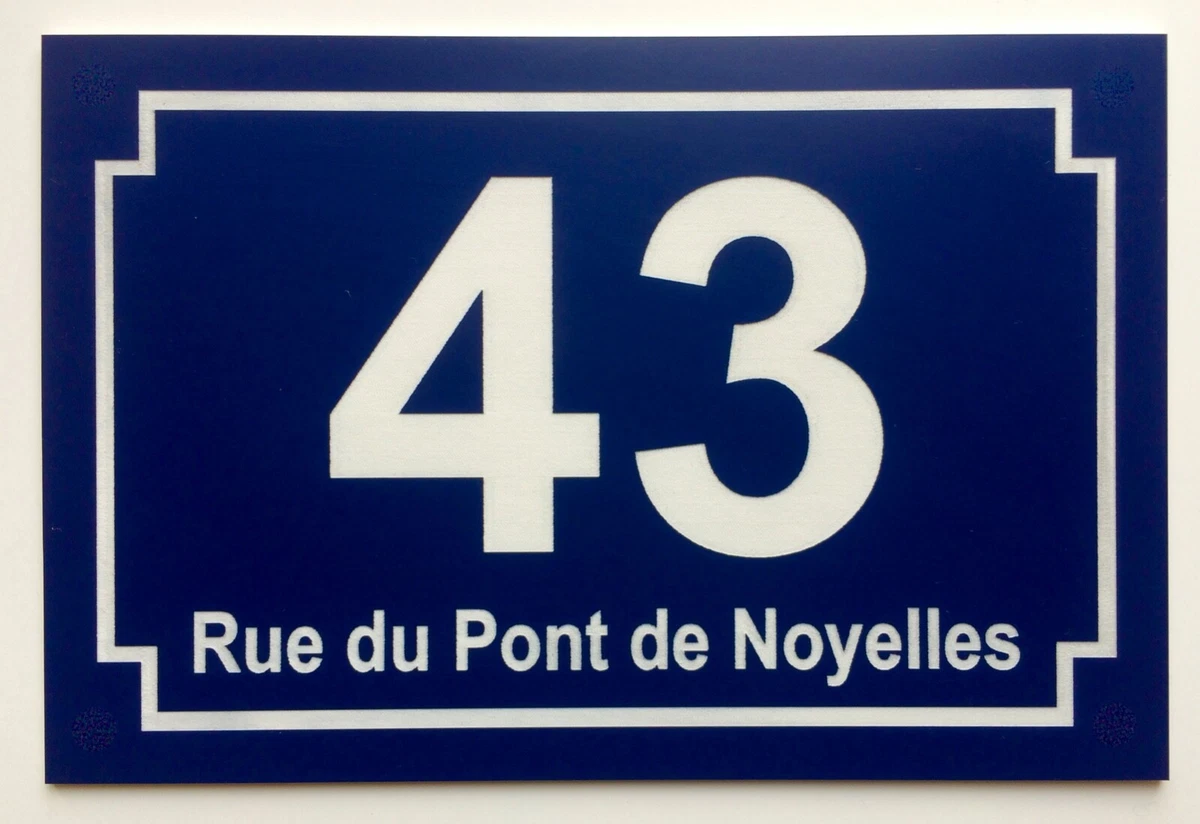 44 Numéro de Maison 150/100 Marque Girod