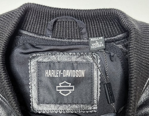 Chaqueta de bombardero de cuero Harley-Davidson Citizen - Imagen 10 de 10