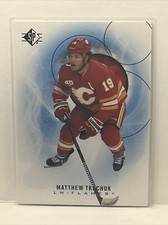 Calgary Flames - Matthew Tkachuk - 20/21 SP Hockey - SP Base Card Blue Foil