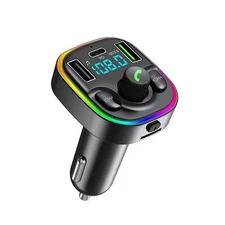 Bluetooth 5.3 Fm Transmitter Car Adapter Car Bluetooth Adapter With Fast Charger