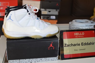 Air Jordan 11 Retro 'Columbia' 2001 10,5 US / 9,5 UK / 44,5 EU 136046 142