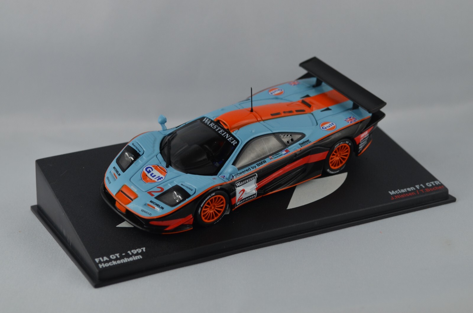 McLaren F1 GTR 1/43 Idée Cadeau Idéale Passionné Auto FIA GT 1997