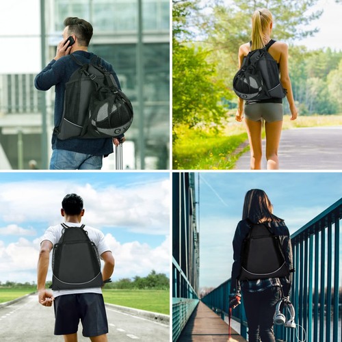 Basketball Rucksack Tasche Sportbeutel Backpack Sack Turnbeutel Beutel Tasche - Bild 16 von 24