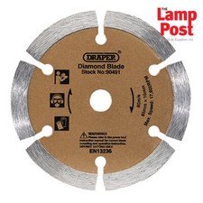Image of Draper 90491 Segmented Diamond Blade 85mm