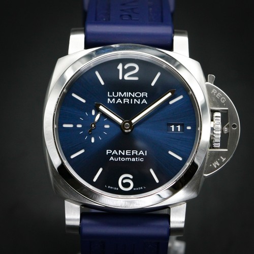 Panerai PAM 1393 Luminor Marina Blue PAM01393 Complete Set Under Warranty