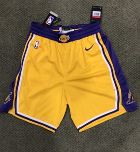 lakers nike swingman shorts