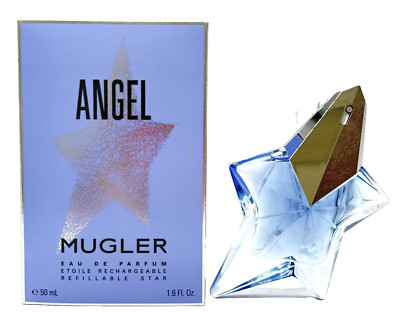 Angel by Thierry Mugler for Women 1.6 oz Eau de Parfum Refillable Star Spray NEW