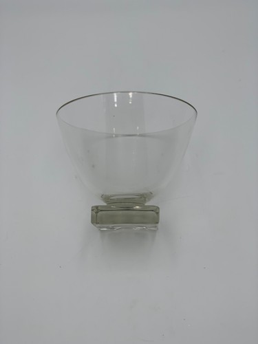 HL Karhula Signed Crystal Bowl Clear Glass - Picture 8 of 9