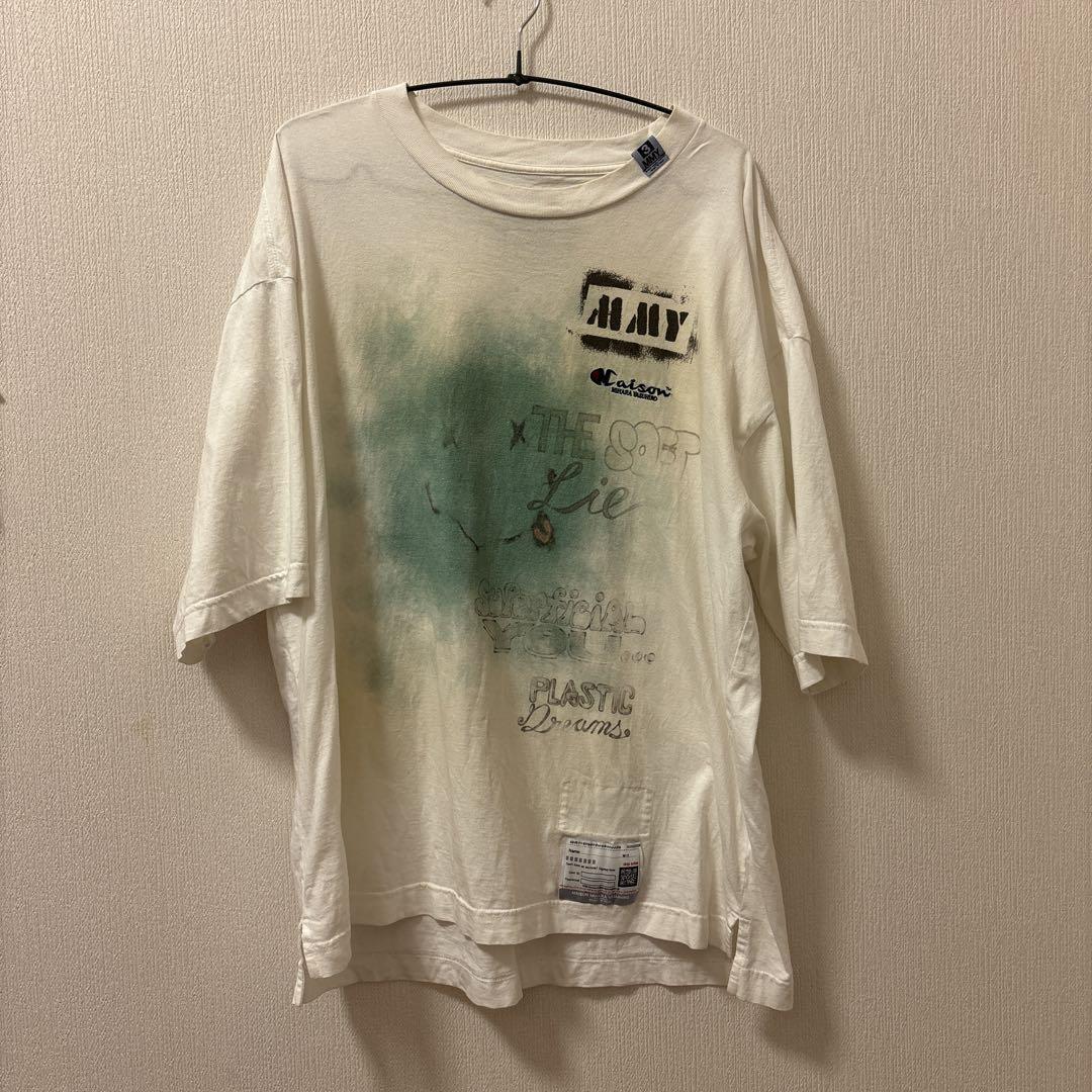 maison mihara yasuhiro Distressd tシャツ
