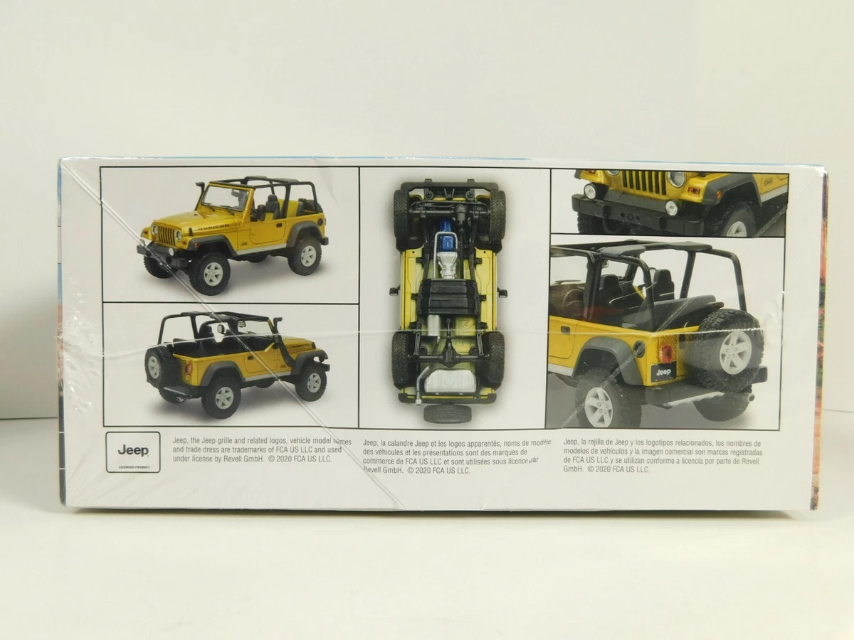 Revell Jeep Wrangler Rubicon Plastic Model Kit 1 25 Scale 4501