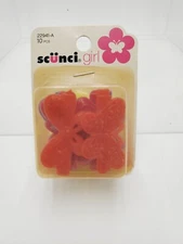 NOS Scunci Girl Self-Hinge Butterfly Barrettes 10 PCS Multicolor 2010