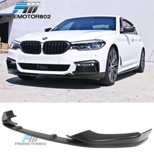 Fits 17-20 BMW G30 M-Tech M Sport MP Style PU Front Bumper Lip Spoiler 3PCS