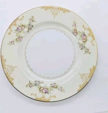 Jyoto China Bread PLATE Lot Made in Occupied Japan Vintage Set of 4 Round 6.25"