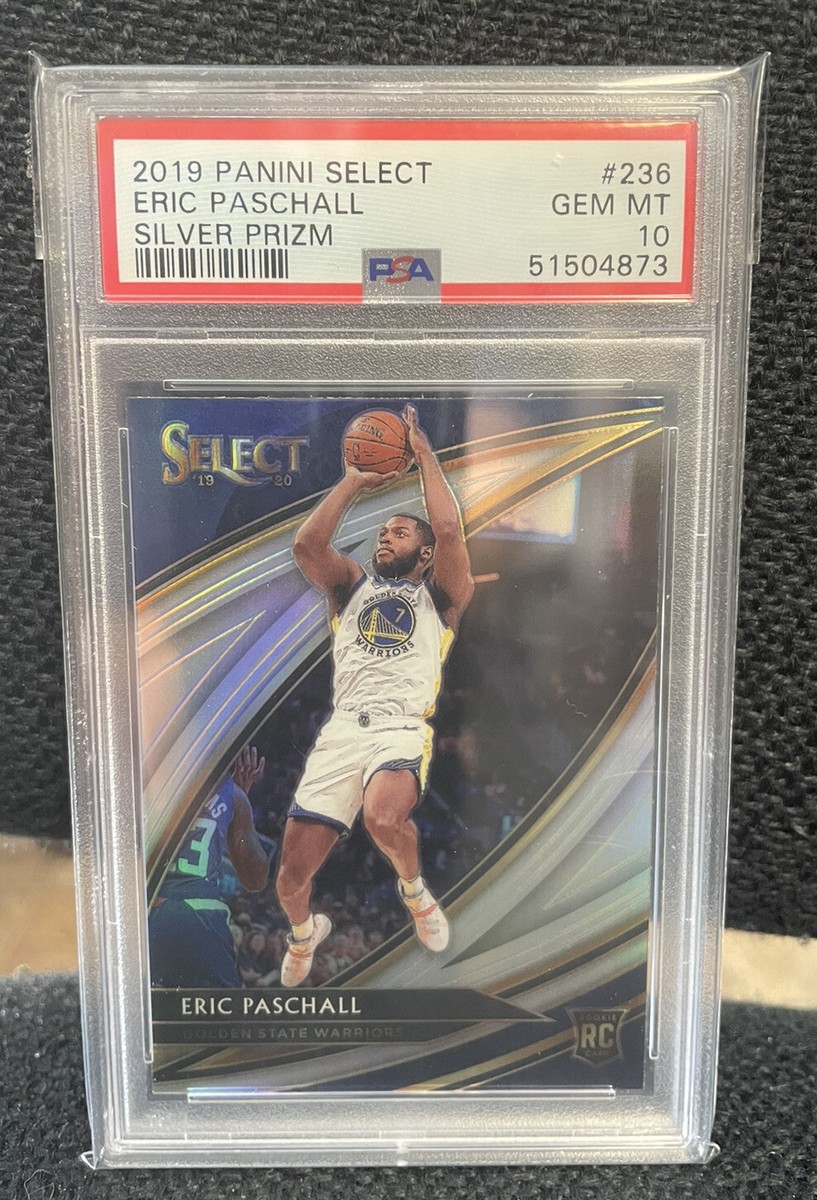 Eric Paschall 2019 Panini Select SILVER Prizm COURTSIDE Rookie 