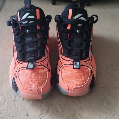 Size 5 Youth Jordan Luka 2 Bright Mango Men's Sneakers