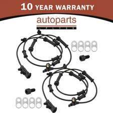 2X Front Wheel Speed Sensor Wire Harness For Jeep Wrangler JK ABS Sensor 11-2018