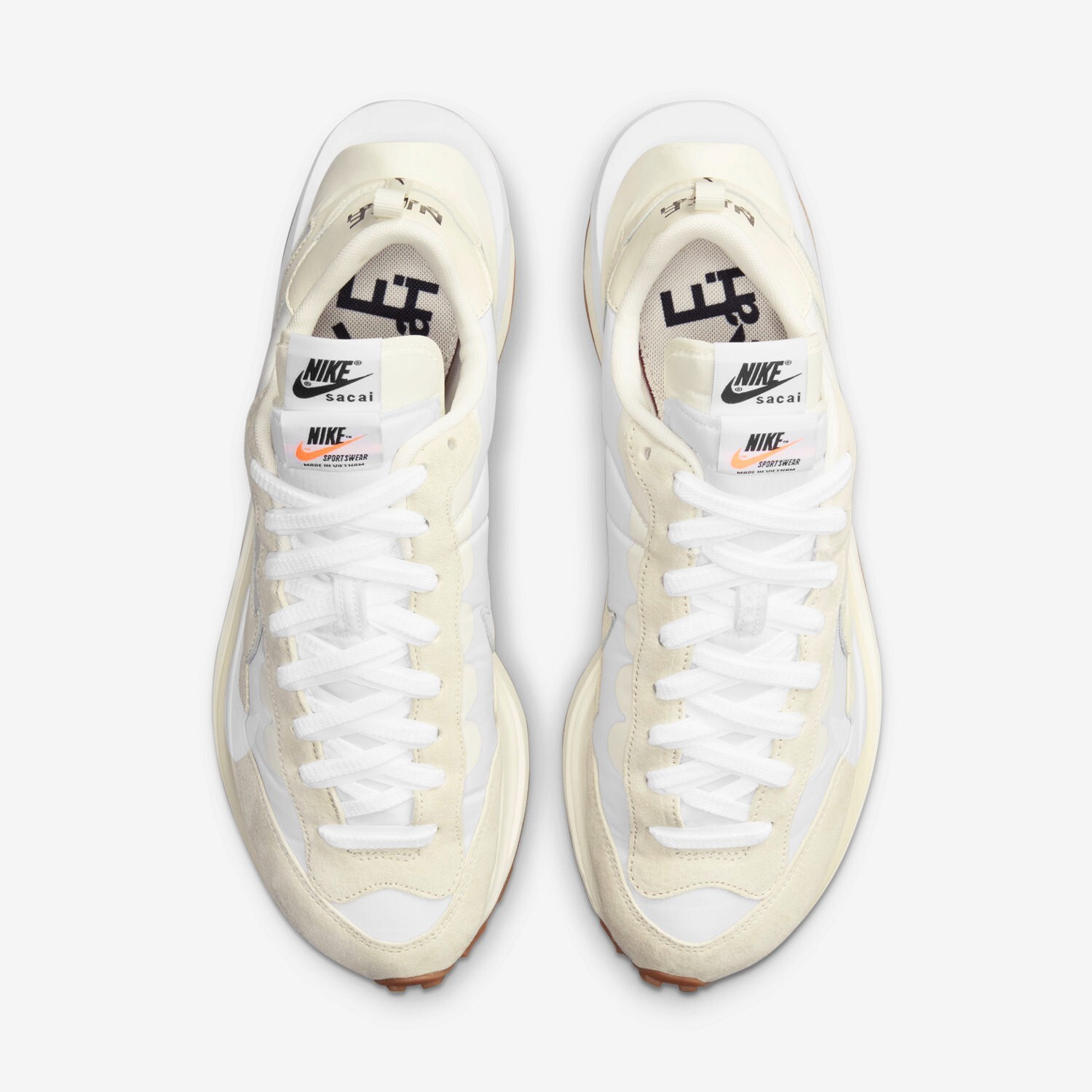 SACAI X NIKE Taglia 13 Nike x Sacai VaporWaffle 'Sail White Gum' DD1975 100