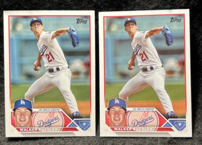 2023 Topps Series 2 - #391 - Walker Buehler - Dodgers + Extra