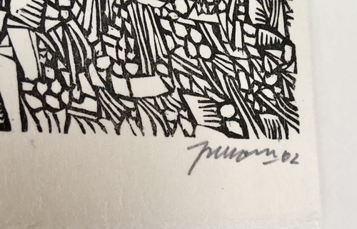 Antonio Frasconi Signed Print 1/350 Texas Quarterly Reprint 1962 Lorca Woodcuts - 第 9/12 張圖片