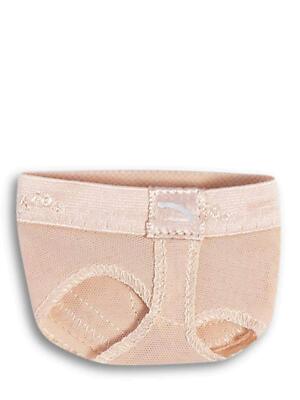 Women's Footundeez Lyrical/Modern Shoe Nude Large