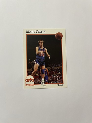 1991-92 NBA Hoops Basketball Card #40 Mark Price Cleveland Cavaliers