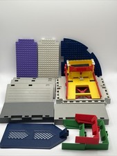 Rokenbok Mixed Parts Lot - Ramps, Deck Plates, Auto Lift, Hopper And Accessories