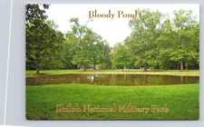 Bloody Pond Shiloh National Military Park Historic Postcard 6x4