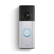 Ring - Battery Doorbell Plus, Retinal 2K with wide-angle video, 6x Enhanced Z...