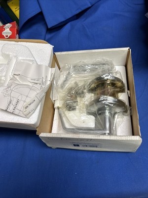 Hager 3553 2-3/4'' US26D WTN SCC KD Grade 2 Entry Door Knob 2 keys missing screws
