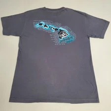 Local Motion Hawaii Maui Island Shirt Mens MEDIUM Front And Back Gray