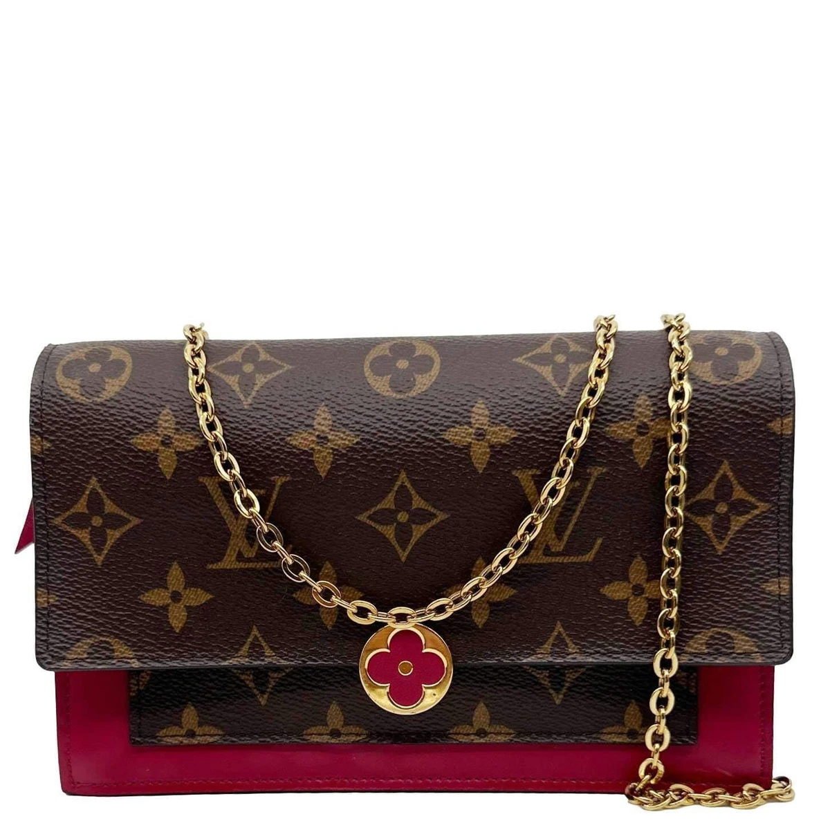louis vuitton wallet chain products for sale | eBay