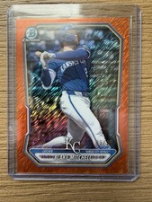 2026 Bowman Chrome Blake Mitchell Orange Shimmer Refractor /25 #BCP-13 Royals SP