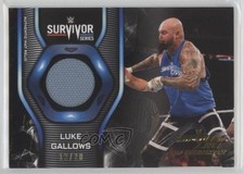 2019 Topps WWE Smackdown Mat Relics 20th Anniversary /20 Luke Gallows 13iq