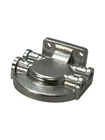 Sierra 18-7777, 1/4in NPT Fuel / Water Separator Stainless Bracket, (No Plugs)