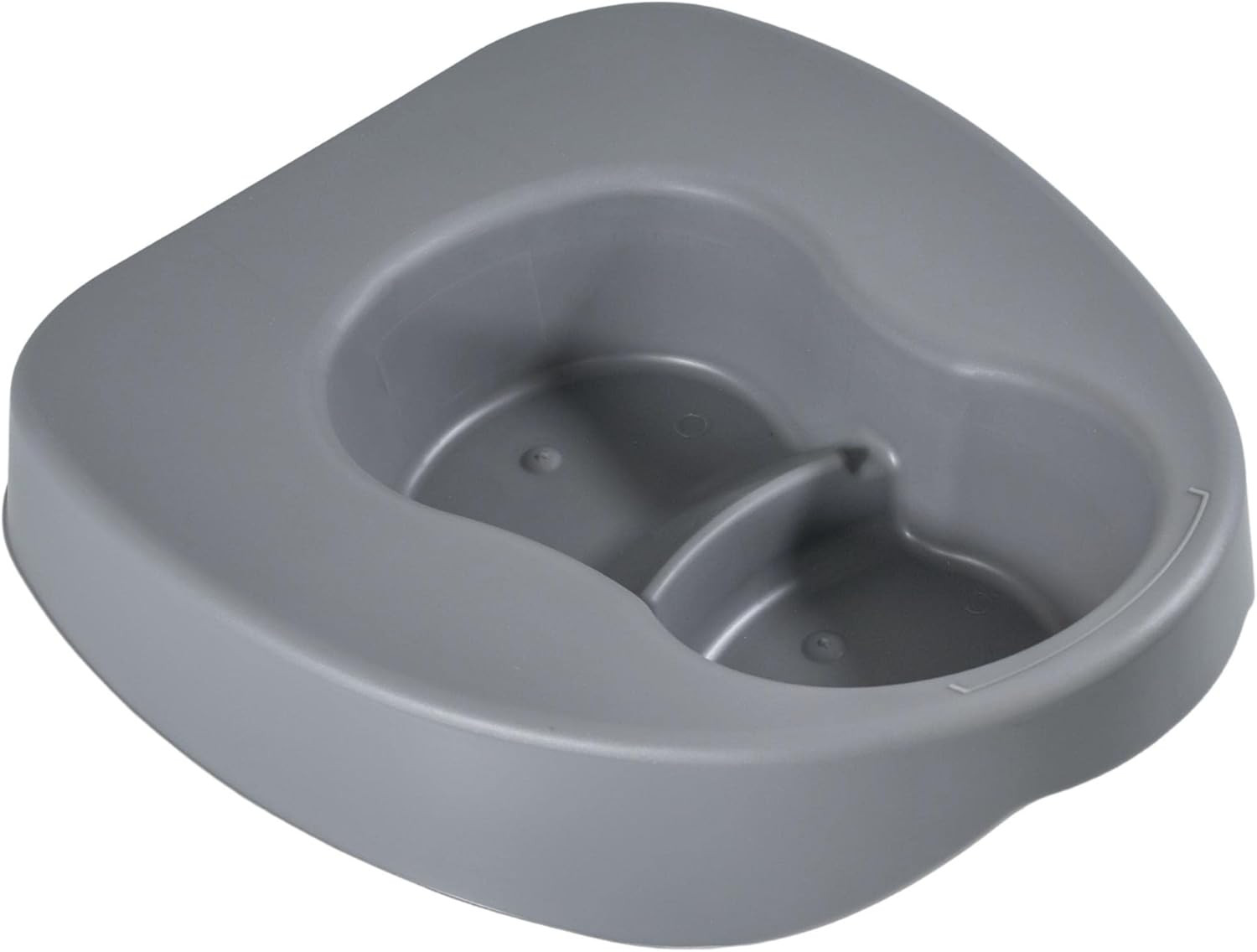Heavy Duty Large Bariatric Bedpan – Wide Smooth Contoured Stackable Bed Pan - fo