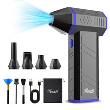 Electric Air Duster - 110,000 RPM Super Power Cordless Compressed Air Duster,...