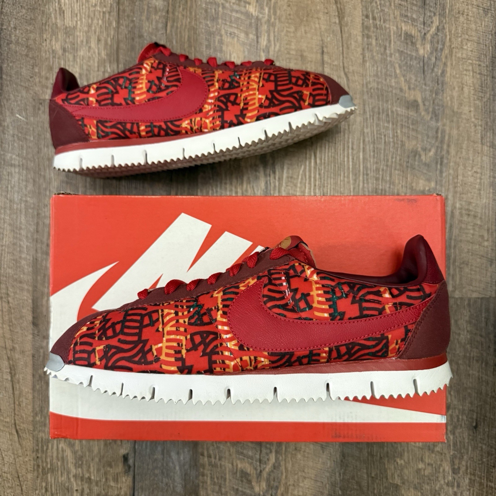 Nike Cortez Nm Prem YOTH QS Year of the Horse Red Size 10.5 Sneakers 634432-600