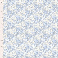 TILDA Something Blue Celeste Sky Half Yard