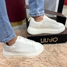 Sneakers uomo liu jo in pelle big05 milk
