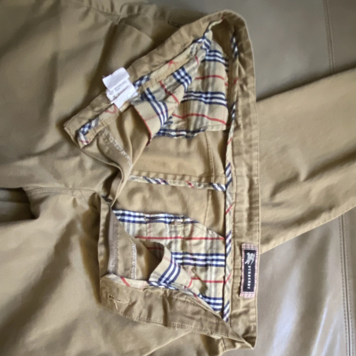 Burberry Beige Pants for Men for sale | eBay display picture 1