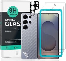 2PCS Screen Protector Camera Lens Protector for Samsung Galaxy S25 Ultra 5G 6.