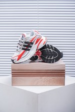 JP9271 Pharrell adidas Adistar Jellyfish WHITE/GREY/BLACK/RED SIZE 4-12.5